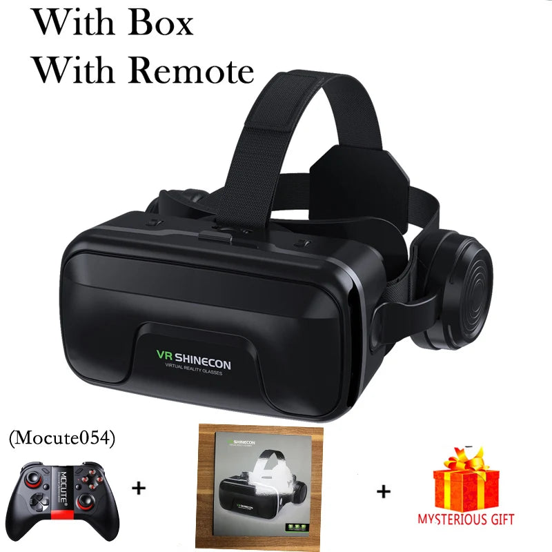 VR Shinecon 10.0 Casque Helmet 3D Glasses