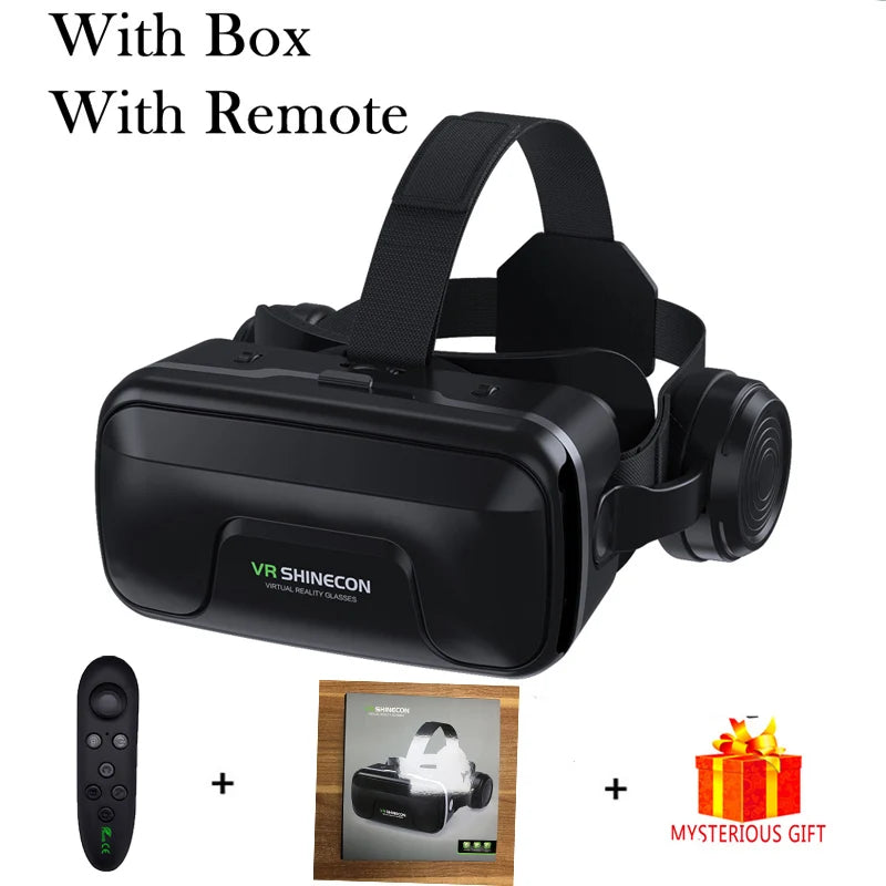 VR Shinecon 10.0 Casque Helmet 3D Glasses