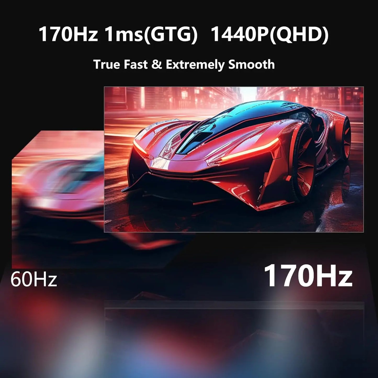 27 Inch 170hz 2K Gaming Display Monitor