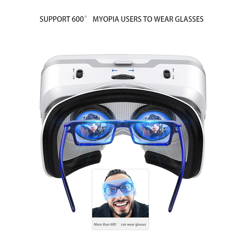 VR Shinecon 10.0 Casque Helmet 3D Glasses