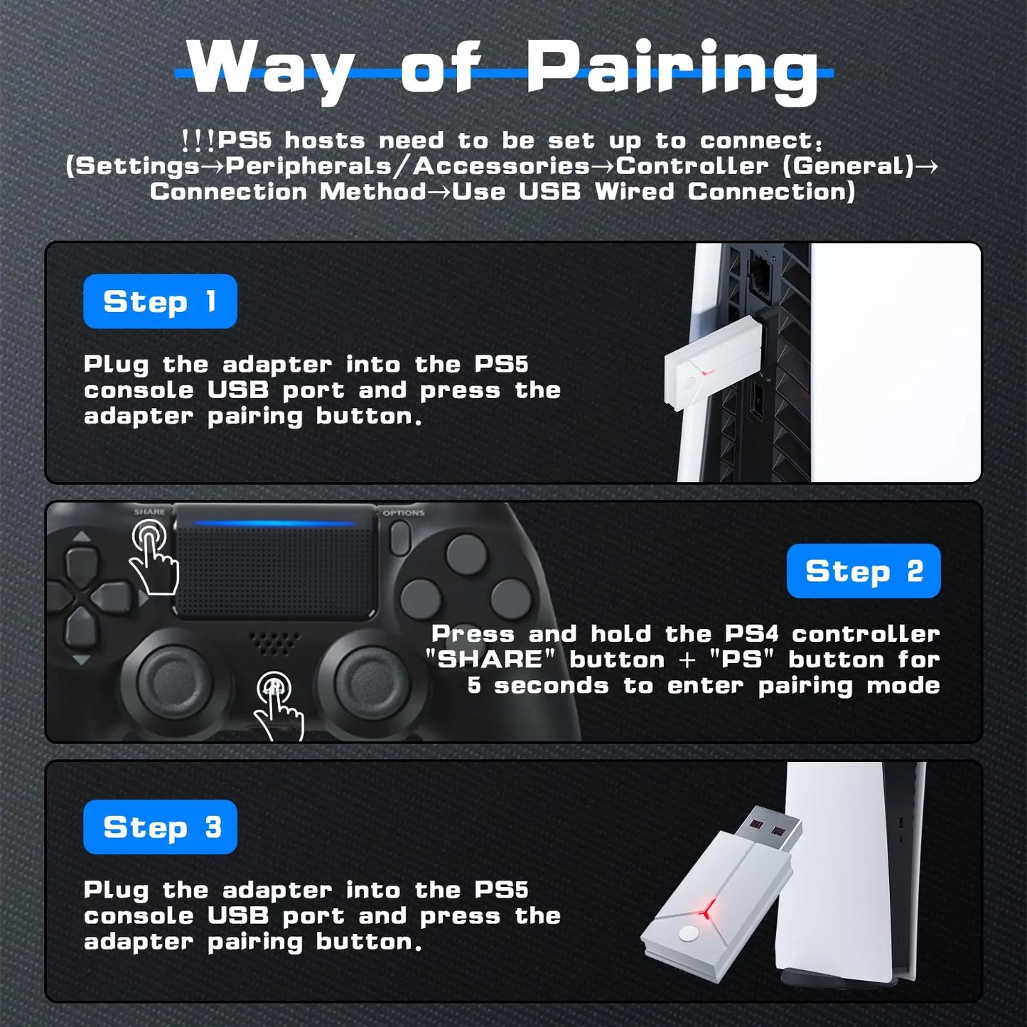 Turbo Dual Sense Gamepad