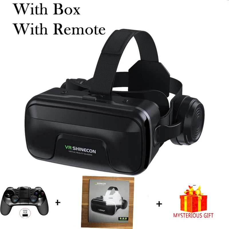 VR Shinecon 10.0 Casque Helmet 3D Glasses