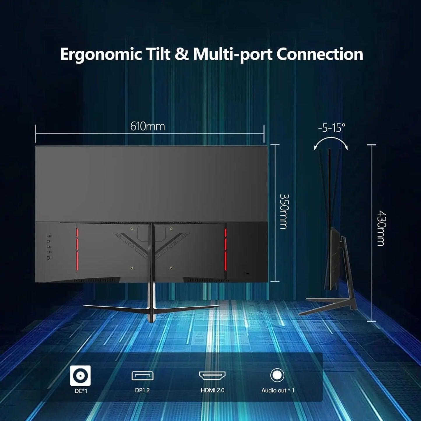 27 Inch 170hz 2K Gaming Display Monitor