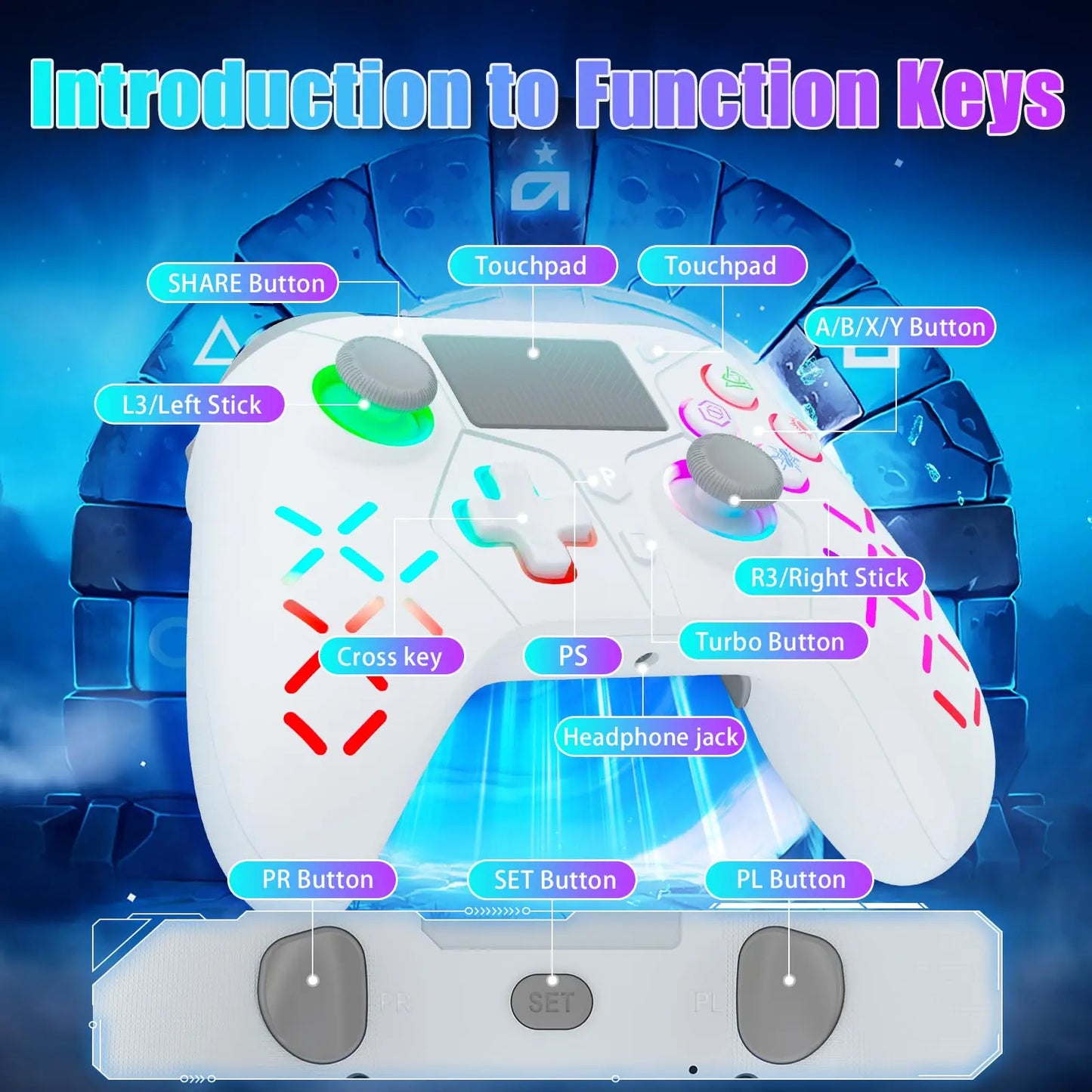 Turbo Dual Sense Gamepad
