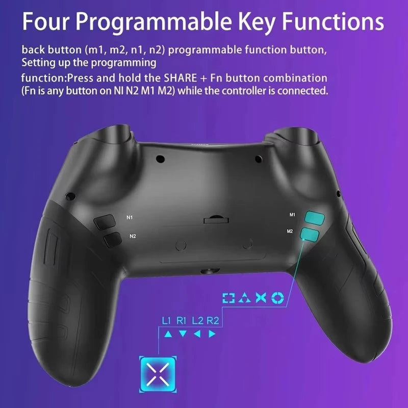 Compatible Dual Vibration Gaming Joystick