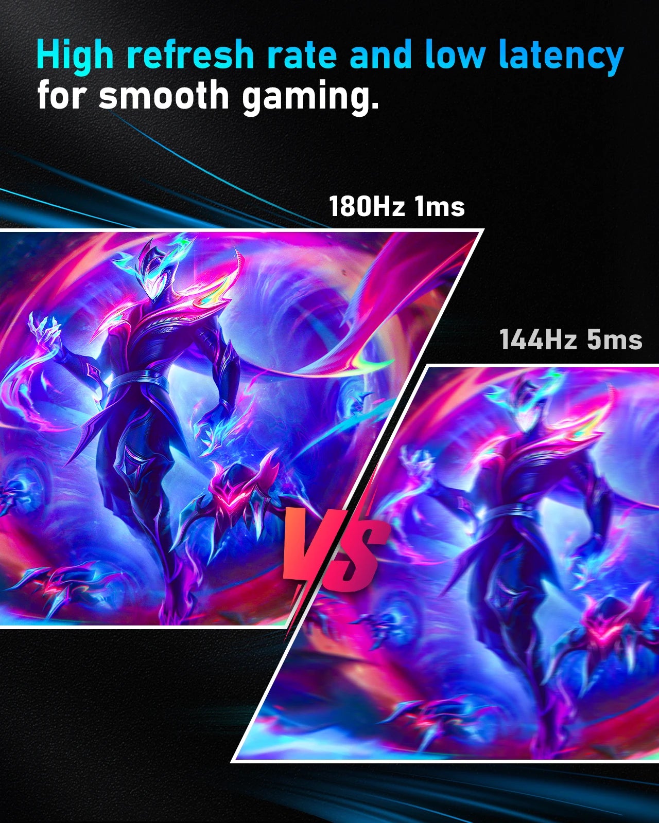 FYHXele 24Inch 180Hz Gaming Monitor