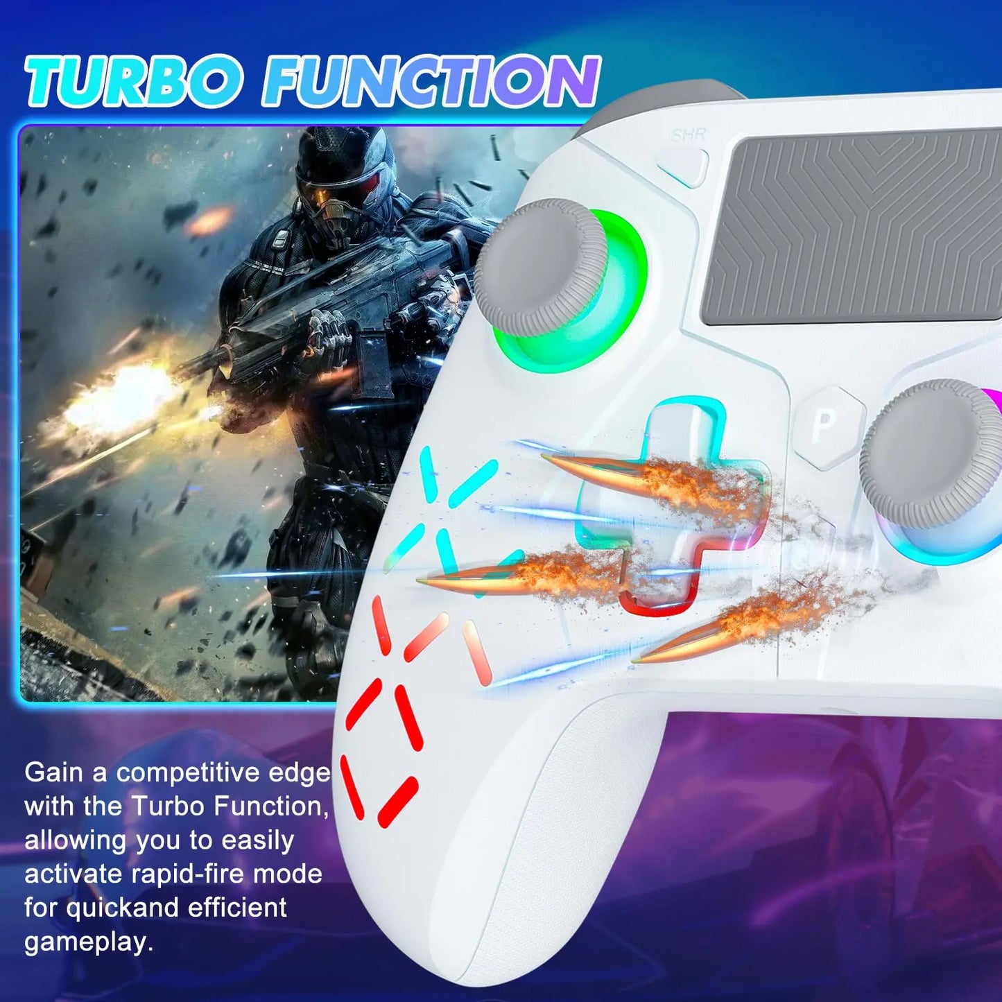 Turbo Dual Sense Gamepad