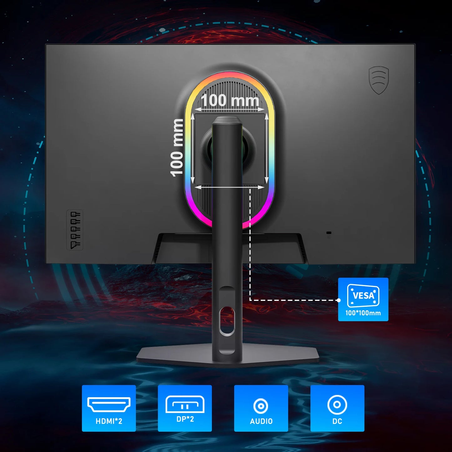 FYHXele 27 inch 380Hz Gaming Monitor